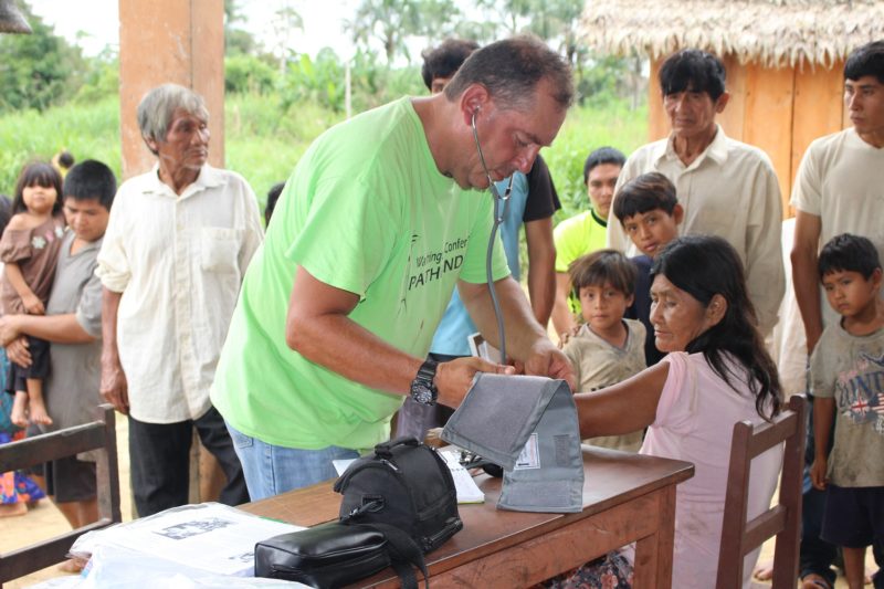 Miguel working in Cosincho Community